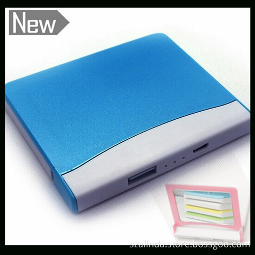 2200mah mirror mobile power bank